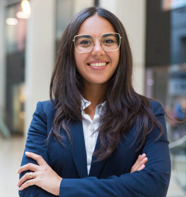 portrait of a young professional woman
